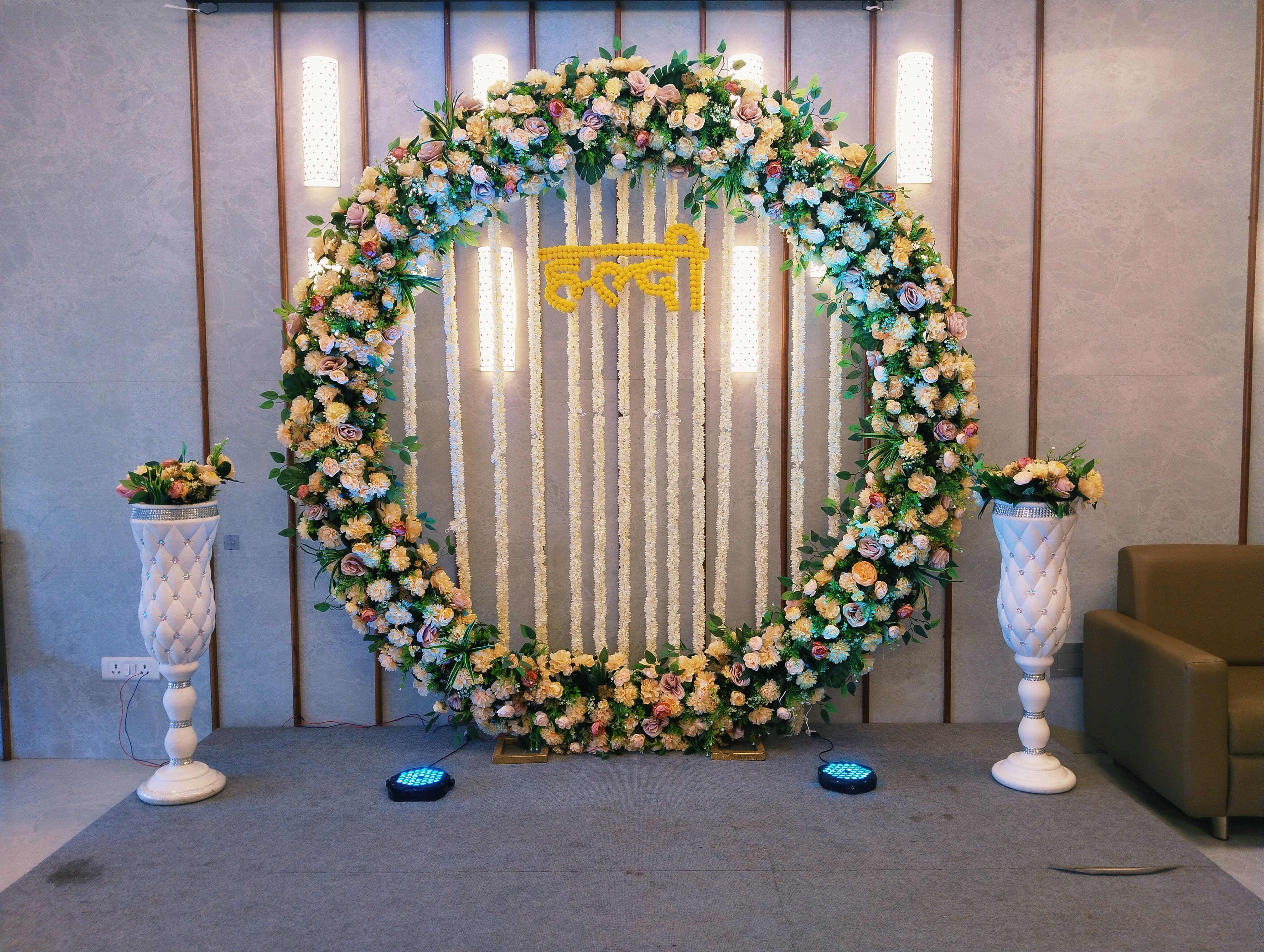 Professional event management by Balloons Decorations Anand And All Events for Haldi, Akika, wedding and cultural ceremonies with decoration services in Anand Gujarat
