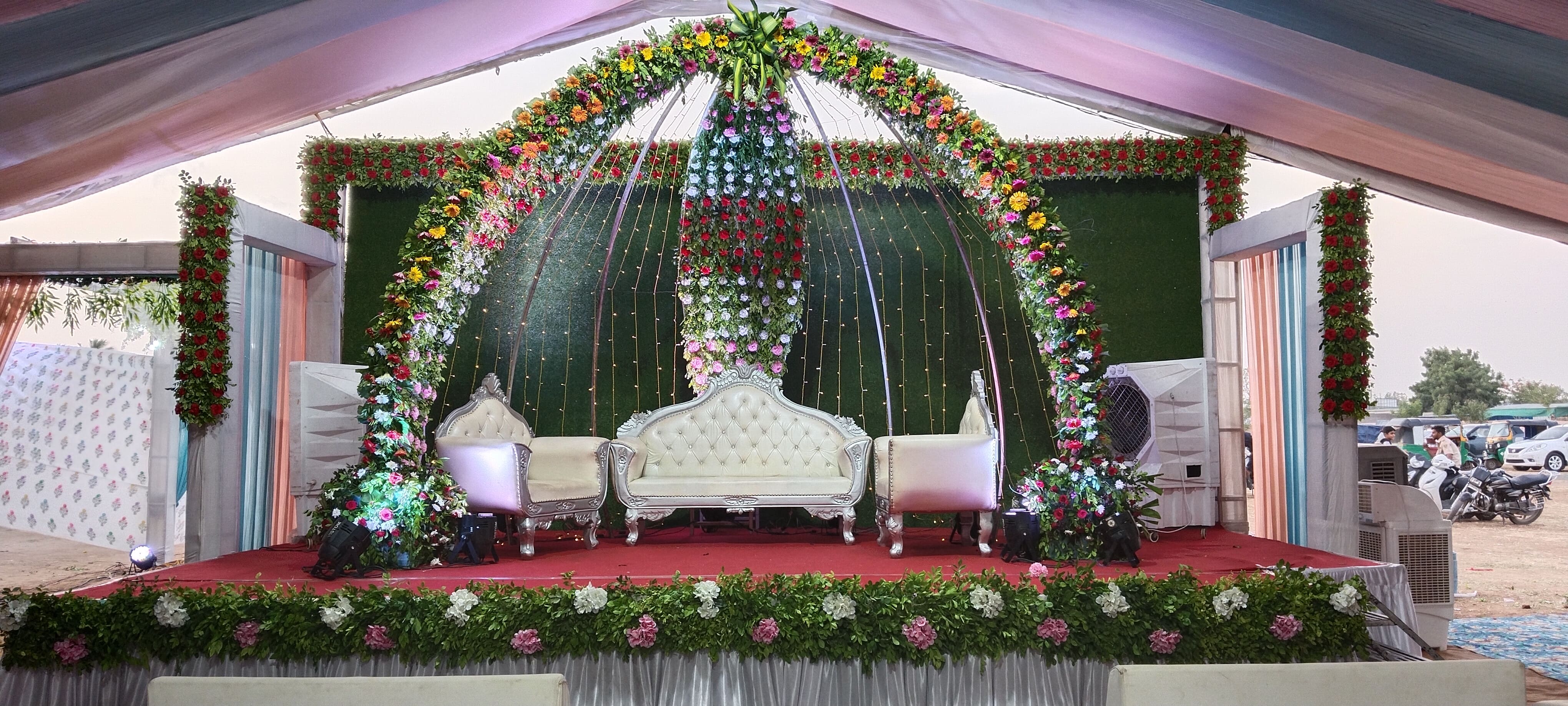 Professional event management by Balloons Decorations Anand And All Events for Haldi, Akika, wedding and cultural ceremonies with decoration services in Anand Gujarat