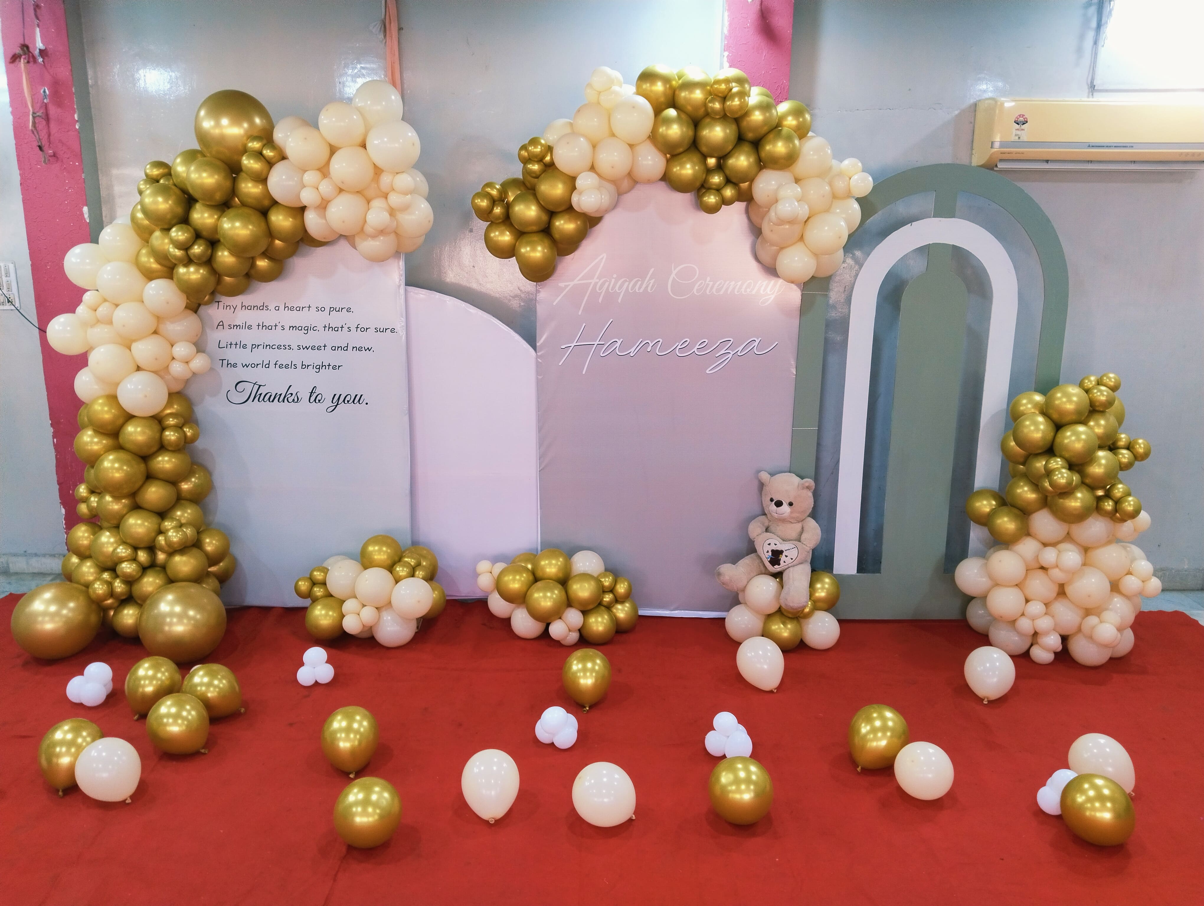 Professional event management by Balloons Decorations Anand And All Events for Haldi, Akika, wedding and cultural ceremonies with decoration services in Anand Gujarat